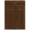 Shoe Cabinet Brown Oak 60x35x84 cm Engineered Wood