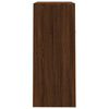 Shoe Cabinet Brown Oak 60x35x84 cm Engineered Wood