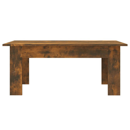 Coffee Table Smoked Oak 100x60x42 cm Engineered Wood