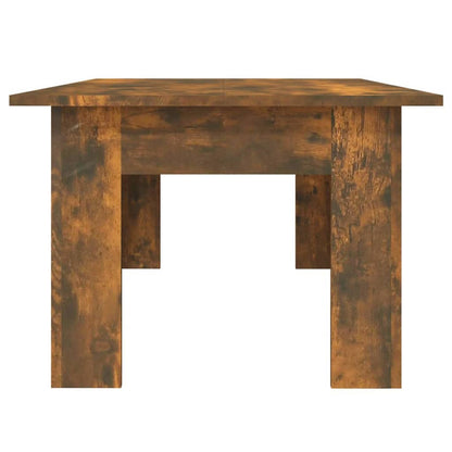 Coffee Table Smoked Oak 100x60x42 cm Engineered Wood