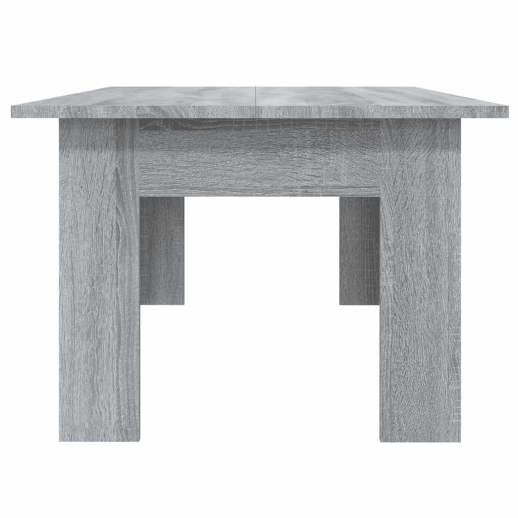 Coffee Table Grey Sonoma 100x60x42 cm Engineered Wood