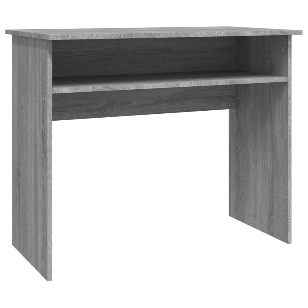 Desk Grey Sonoma 90x50x74 cm Engineered Wood
