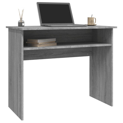Desk Grey Sonoma 90x50x74 cm Engineered Wood