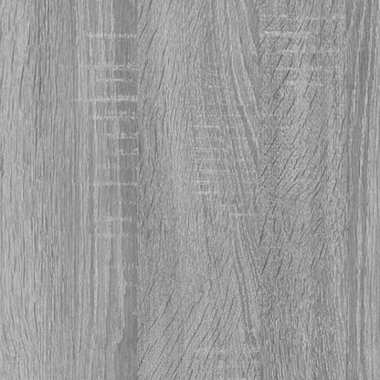 Microwave Cabinet Lyon Grey Sonoma 60x57x207 cm Engineered Wood