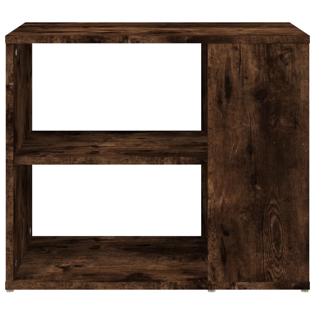 Side Cabinet Smoked Oak 60x30x50 cm Engineered Wood