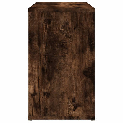 Side Cabinet Smoked Oak 60x30x50 cm Engineered Wood