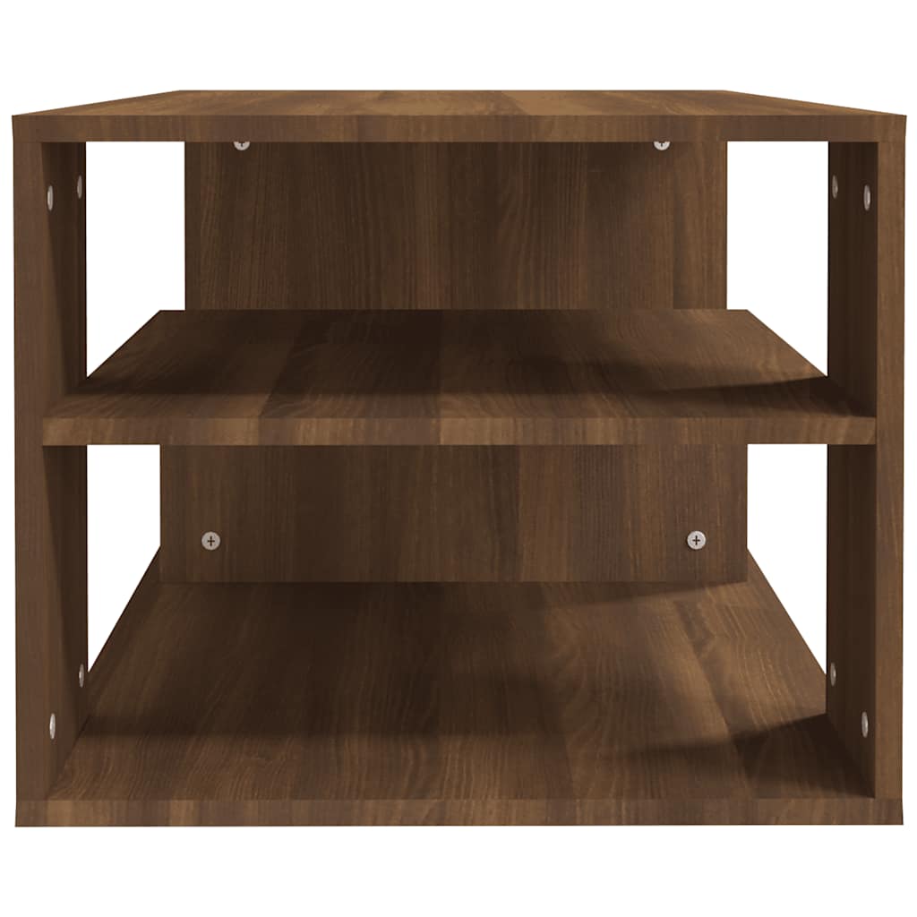 Coffee Table | Brown Oak | Engineered Wood | 100x50x40 cm | Coffee Table