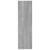 Wall Shelf Grey Sonoma 75x16x55 cm Engineered Wood