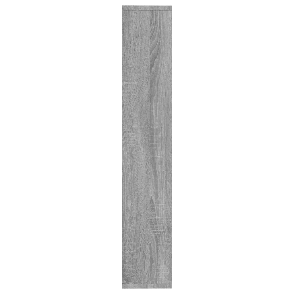 Wall Shelf Grey Sonoma 36x16x90 cm Engineered Wood