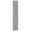 Wall Shelf Grey Sonoma 36x16x90 cm Engineered Wood