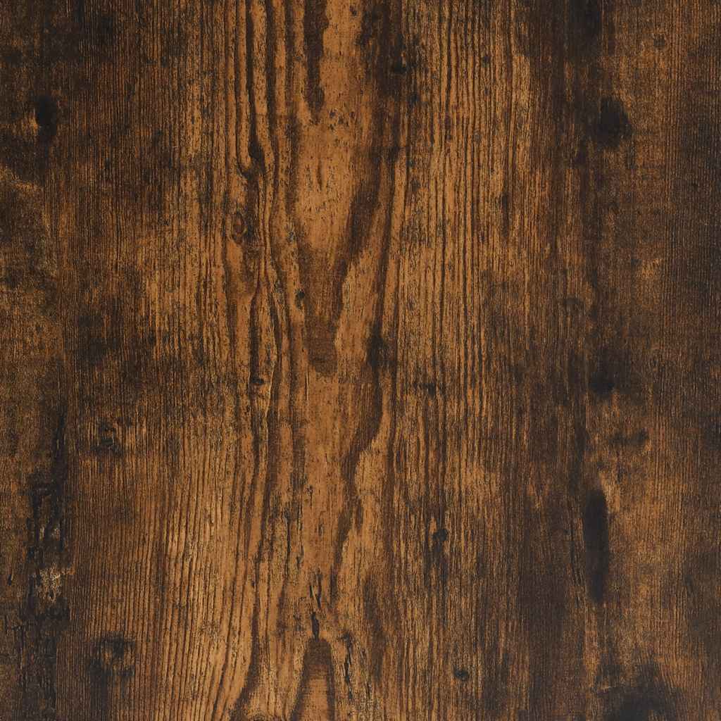 Wall Cube Shelves 2 pcs Smoked Oak 30x15x30 cm