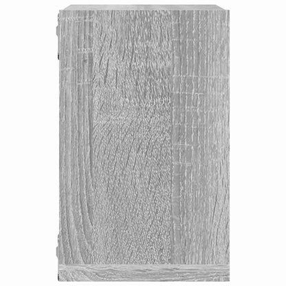 Wall Shelves 2 pcs Grey Sonoma 26 x 15 x 26 cm Engineered Wood