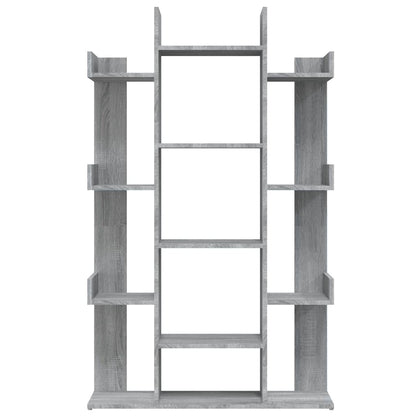 Book Cabinet Grey Sonoma 86x25,5x140 cm Engineered Wood