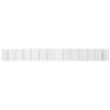 Gabion Raised Bed Galvanized Iron 185"x19.7"x19.7"