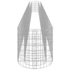 Gabion Raised Bed Galvanized Iron 240.2"x19.7"x19.7"