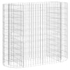 Gabion Raised Bed Galvanized Iron 47.2"x19.7"x39.4"