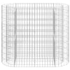 Gabion Raised Bed Galvanized Iron 47.2"x19.7"x39.4"