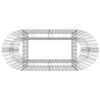 Gabion Raised Bed Galvanized Iron 47.2"x19.7"x39.4"