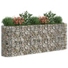 Gabion Raised Bed Galvanized Iron 102.4"x19.7"x39.4"