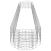 Gabion Raised Bed Galvanized Iron 236.2"x39.4"x19.7"