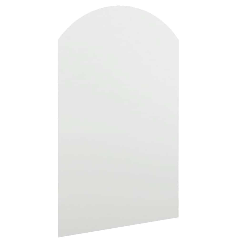 Mirror with LED Lights 60x40 cm Glass Arch