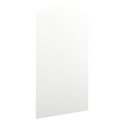 Mirror with LED Lights 90x45 cm Glass Arch