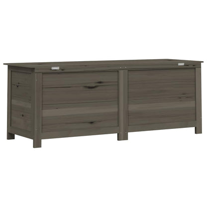 Outdoor Cushion Box Anthracite 150x50x56 cm Solid Wood Fir