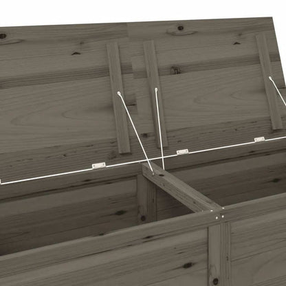 Outdoor Cushion Box Anthracite 150x50x56 cm Solid Wood Fir