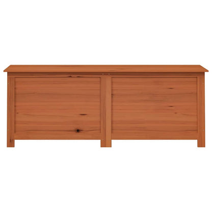 Patio Cushion Box Brown 59.1"x19.7"x22" Solid Wood Fir
