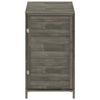 Garden Shed Anthracite 55x52x112 cm Solid Wood Fir