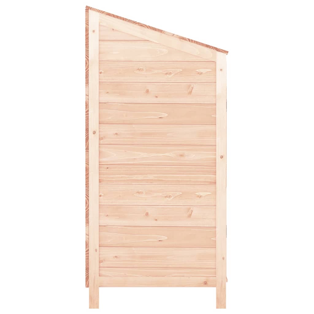 Garden Shed 102x52x112 cm Solid Wood Fir