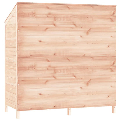 Garden Shed 102x52x112 cm Solid Wood Fir