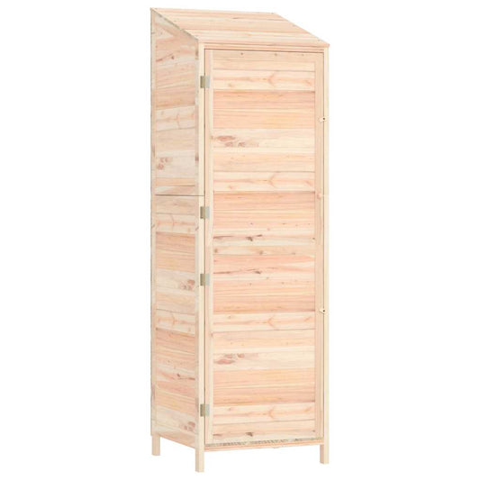 Garden Shed | Brown | Solid fir wood | Medium | Garden Shed | Rectangular