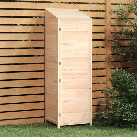 Garden Shed | Brown | Solid fir wood | Medium | Garden Shed | Rectangular
