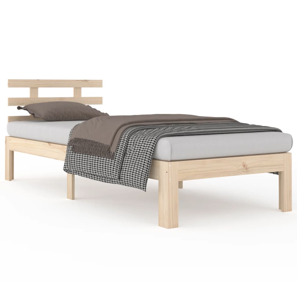 Bed Frame | Pine | Solid Pine Wood | Single | Durable | Bed Frame