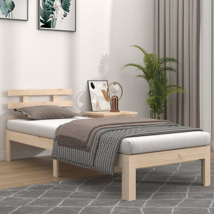 Bed Frame | Pine | Solid Pine Wood | Single | Durable | Bed Frame