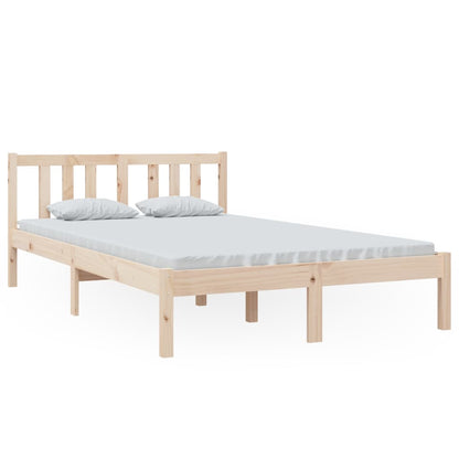 Bed Frame without Mattress Solid Wood 120x200 cm