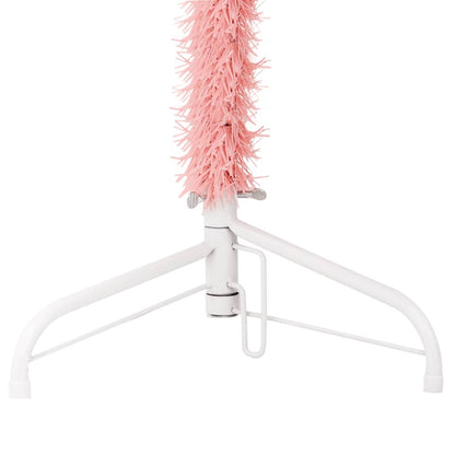Artificial Half Christmas Tree Pink PVC Slim