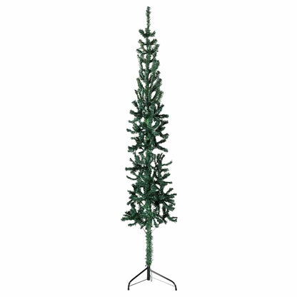 Artificial Half Christmas Tree Green PVC 70.9 in