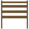 Bed Headboard Honey Brown 81x4x100 cm Solid Wood Pine