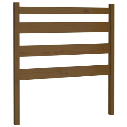 Bed Headboard Honey Brown 96x4x100 cm Solid Wood Pine