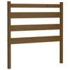Bed Headboard Honey Brown 96x4x100 cm Solid Wood Pine