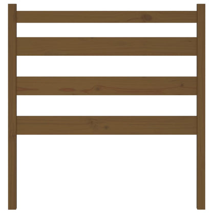 Bed Headboard Honey Brown 96x4x100 cm Solid Wood Pine