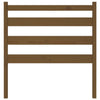 Bed Headboard Honey Brown 96x4x100 cm Solid Wood Pine