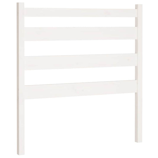 Bed Headboard | White | Solid Pine Wood | Standard | Appealing Design