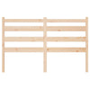 Bed Headboard 206x4x100 cm Solid Wood Pine