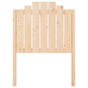 Bed Headboard 81x4x110 cm Solid Wood Pine