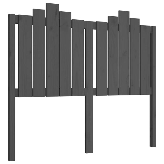 Bed Headboard | Grey | Solid Pine Wood | Standard | Appealing Design