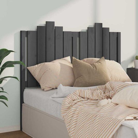 Bed Headboard | Grey | Solid Pine Wood | Standard | Appealing Design