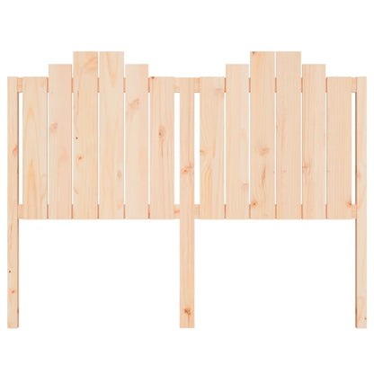 Bed Headboard 141x4x110 cm Solid Wood Pine